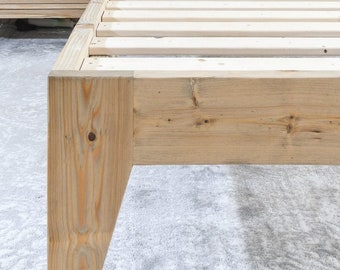 Twin Platform Bed Frame Woodworking Plans