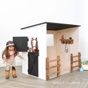 American girl doll stable store