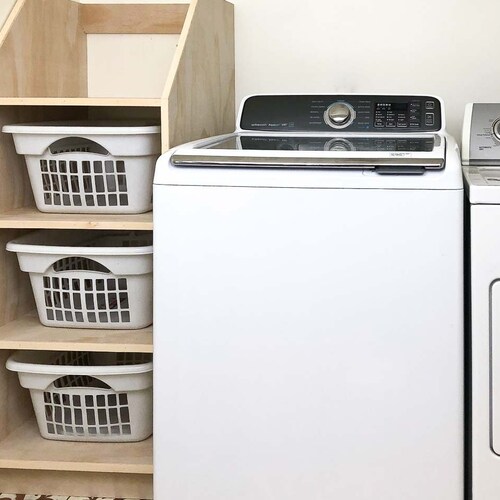 Laundry Basket Shelf Build Plans Etsy