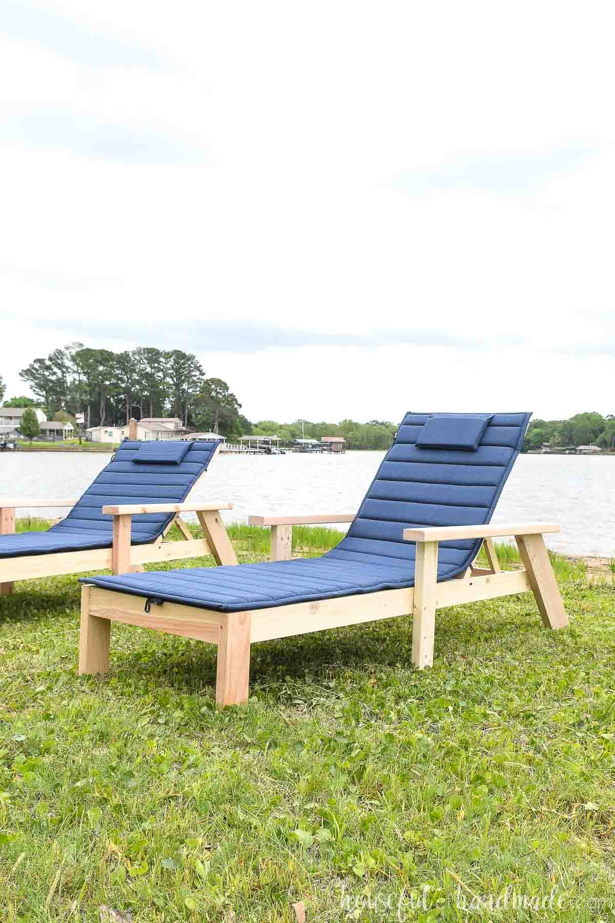 Outdoor Chair & Chaise Lounge Chair Woodworking Plan Bundle - Patio ...