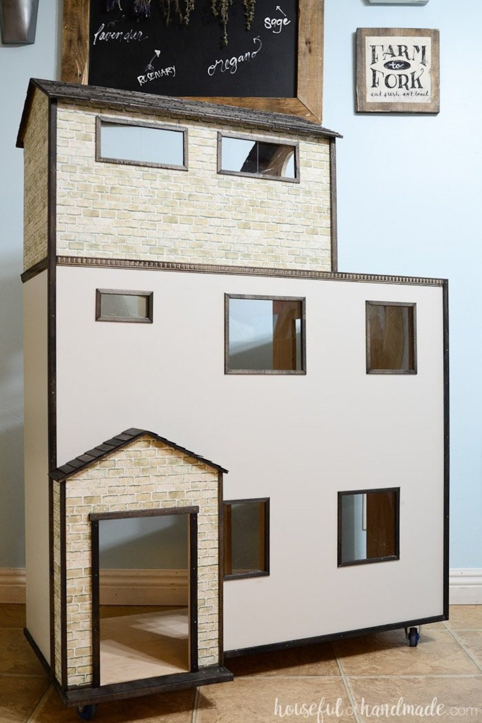 4' Dollhouse Build Plans Etsy