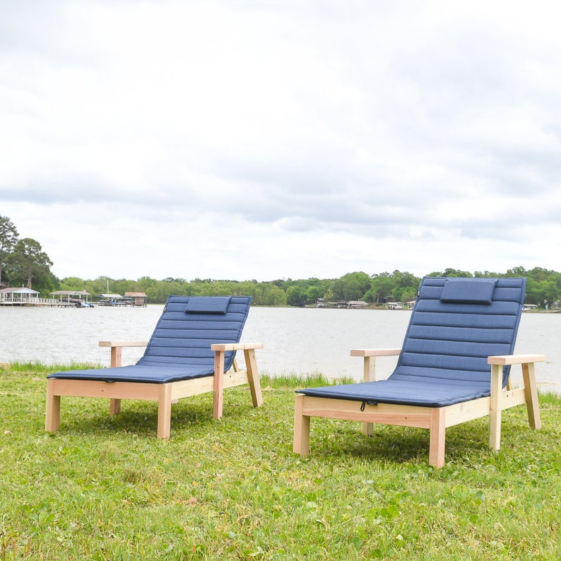 Outdoor Chaise Lounge Chair Woodworking Plans - Adjustable Wood Patio ...