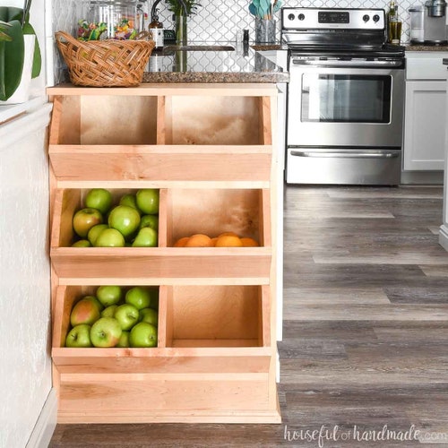 Produce Bins Build Plans Vegetable and Potato Storage Etsy