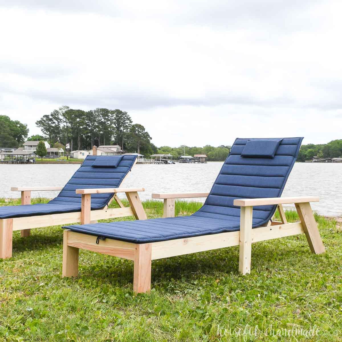 Outdoor Chaise Lounge Chair Woodworking Plans - Adjustable Wood Patio ...