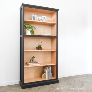 Tall Bookcase Woodworking Plans - Easy DIY Bookshelf PDF Plans