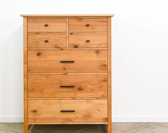navy blue dress for baby girl Hype 6 Drawer Double Dresser Winter Oak main image 0