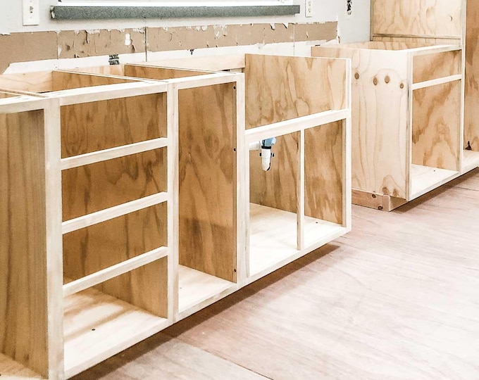 Base Cabinet, Face Frame, Cabinet Box, Custom Cabinets, Kitchen ...