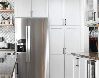 Face Frame Pantry Cabinet Woodworking Plans - Printable PDF Build Plans - Cabinet Building Guide