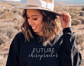 Future Chiropractor Sweatshirt | Crewneck Sweatshirt | Chiropractic Student Sweatshirt | Chiropractor College Student Gift |