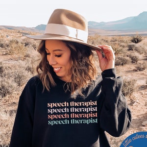 Speech Pathologist Sweatshirt | Speech Therapist Sweatshirt | SLP Hoodie | Speech Language Pathologist Shirt | SLP Crew | SLP Squad