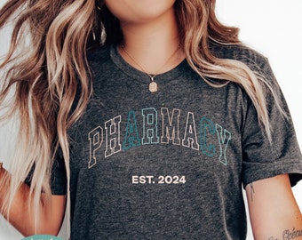 Custom Pharmacy Shirt | Pharmacist Shirt | Pharmacy Student Sweatshirt | Pharmacy Tech Gift | Custom PharmD Graduation Crewneck