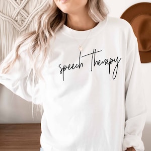 Speech Pathologist Sweatshirt | Speech Therapist Sweatshirt | SLP Hoodie | Speech Language Pathologist Shirt | SLP Crew | SLP Squad