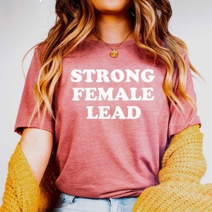 Strong Female Lead T-shirt Aesthetic Shirt Girl Power - Etsy