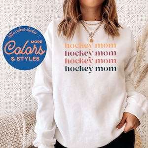 Hockey Mom Sweatshirt | Hockey Mom Shirt | Hockey Gifts | Hockey Mom Tshirts | Hockey Hoodie | Gifts for Her