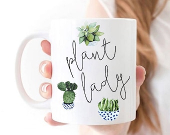 Plant Lady Mug | Crazy Plant Lady | Plant Lover | Plant Lady Coffee Mug | Crazy Plant Lady Gift | Plant Mom Mug ©