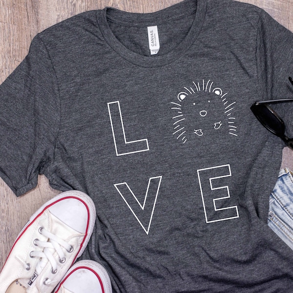Hedgehog | Hedgehogs Shirt | Cute Hedgehog Sweatshirt | Hoodie | Tank-Top | Kids Tee | Gifts | T-Shirt | Matching Shirts | Hedgehog Lover