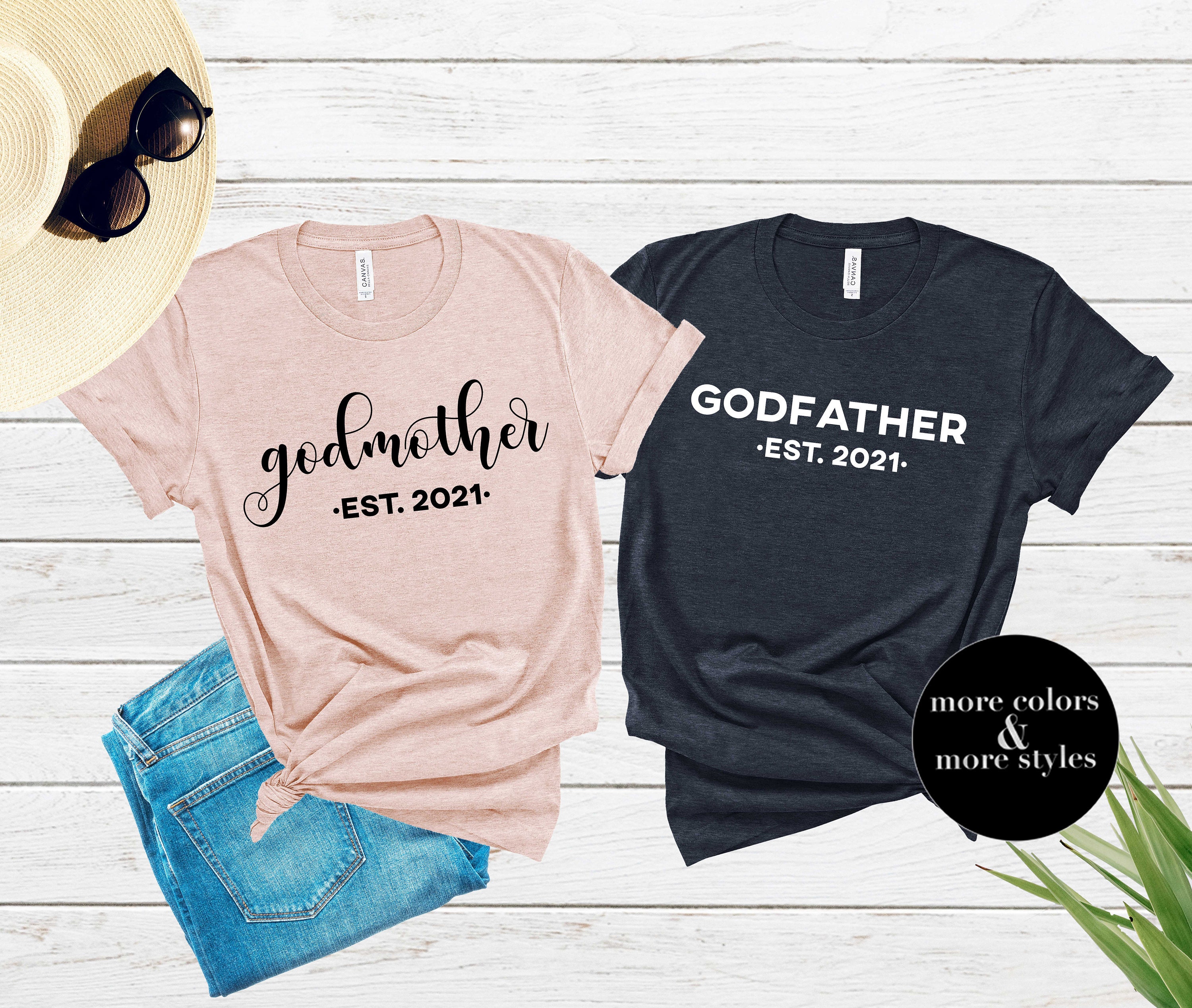 matching godmother and godson shirts