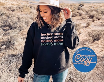 Hockey Mom Sweatshirt | Hockey Mom Shirt | Hockey Gifts | Hockey Mom Tshirts | Hockey Hoodie | Gifts for Her
