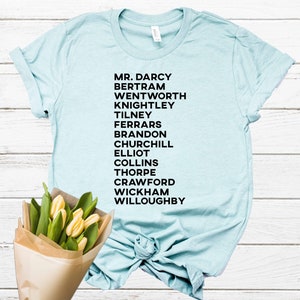 Mr Darcy Shirt | Jane Austen Men | Jane Austen Shirt | Pride and Prejudice | Sense and Sensibility | Librarian | Bookish Gift |