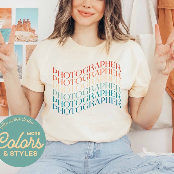 CUTE Photographer Shirt | Photography Shirts | Gift for Wedding Photographer | Photographer Sweatshirt