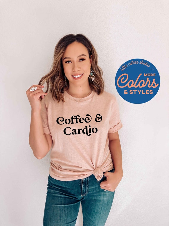 Coffee and Cardio Shirt Gym Shirt Gym Lover Gift Runner Sweatshirt Ketones Tee Ketogenic Coffee Keto Coffee Lover Tee Etsy