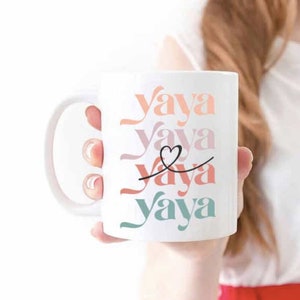 Yaya Mug | Yaya Gift | Birthday Gift for Yaya | Christmas Gift for New Yaya | Favorite Mug | Coffee Mug | 15oz mug | 11oz mug