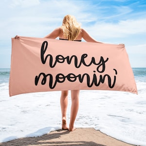 Wedding Gift | Honeymoon Gift | Honeymoon Towel | Bride Gift | Bride To Be Gift | Bride Towel | Beach Wedding | Wedding Gifts |