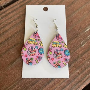 School Earrings