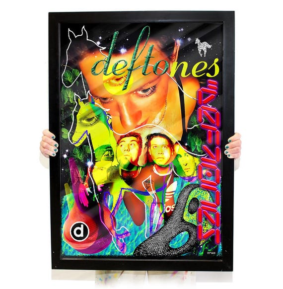 Deftones Album Mashup Poster 24x36 B.S.C Wall Poster - Etsy