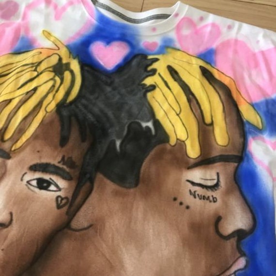 RIP Airbrushed xxxtentacion chemise hommage Airbrushed RIP taille XL Portrait Rap Tee Shirt 33ec91 RIP Airbrushed xxxtentacion chemise hommage Airbrushed RIP taille XL Portrait Rap Tee Shirt 33ec91