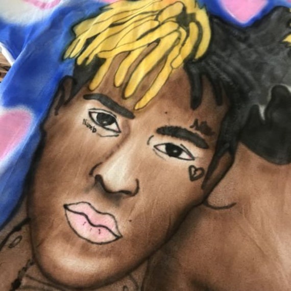 RIP Airbrushed xxxtentacion chemise hommage Airbrushed RIP taille XL Portrait Rap Tee Shirt 33ec91 RIP Airbrushed xxxtentacion chemise hommage Airbrushed RIP taille XL Portrait Rap Tee Shirt 33ec91