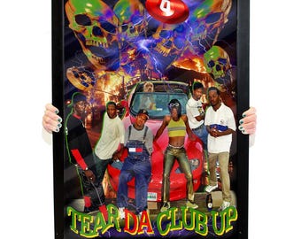 666MAFIA Tear Da Club Up 24x36 B.S.C Wandposter