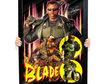 BLADE Wesley Snipes 24x36 B.S.C Wandposter