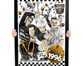 No Doubt 1996 Tour 24x36 B.S.C Wandposter