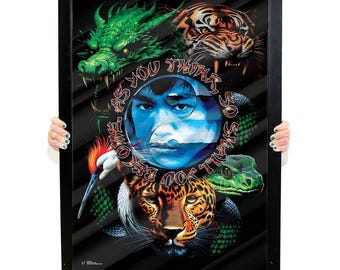 Kung Fu 24x36 B.S.C Wandposter