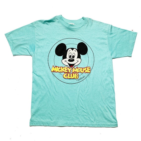 Vintage Disney Mickey Mouse Club Mouseketeer teal