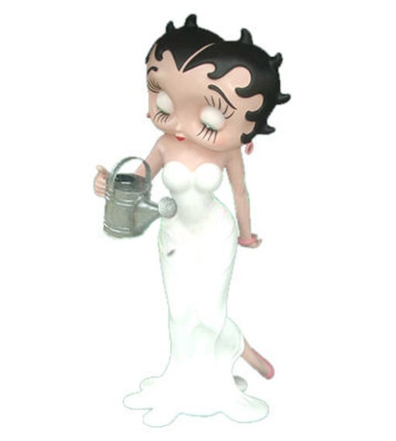 Betty Boop 4ft Collectible Figurine With Watering Can 2000 Etsy
