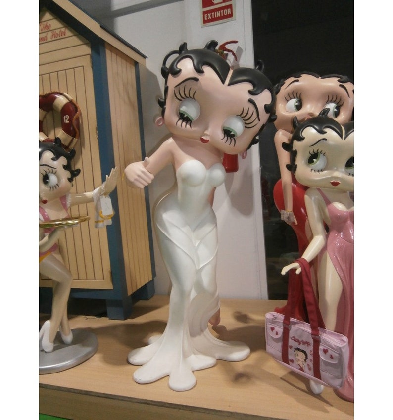 Betty Boop 4ft Collectible Figurine With Watering Can 2000 Etsy