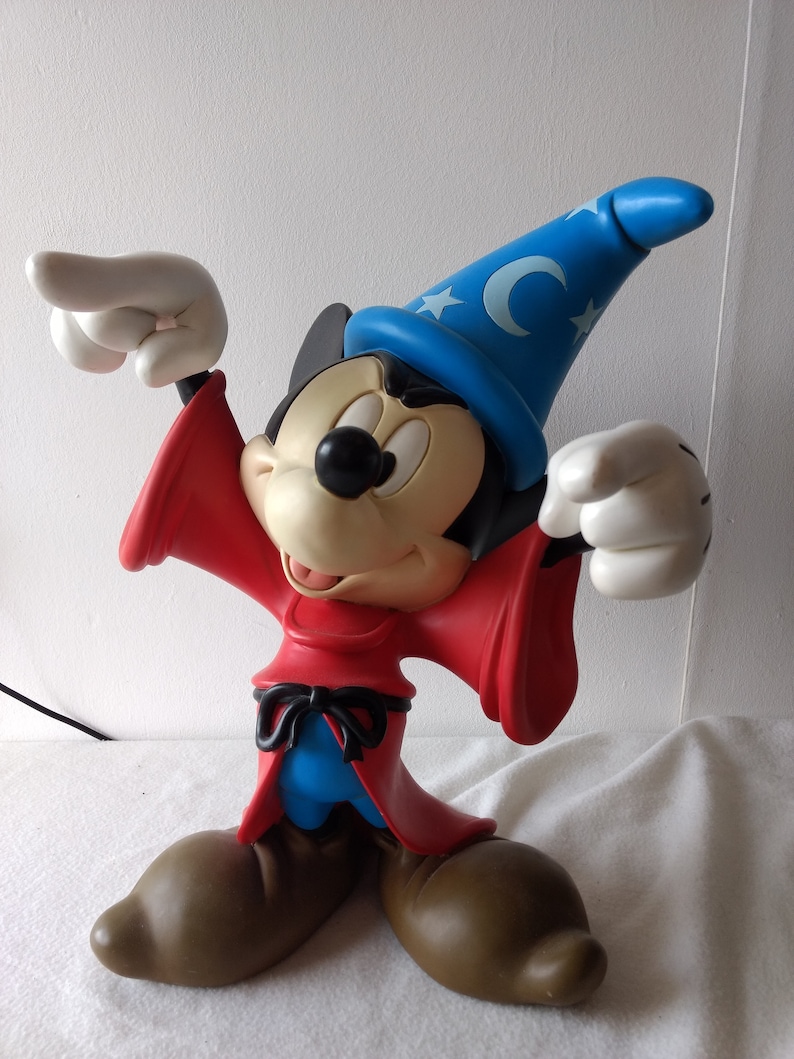 Walt Disney Mickey Mouse sorcerer's apprentice Fantasia Etsy