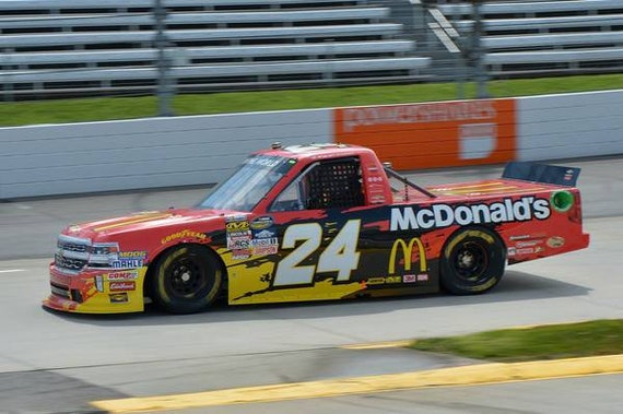 kyle larson mcdonalds hat