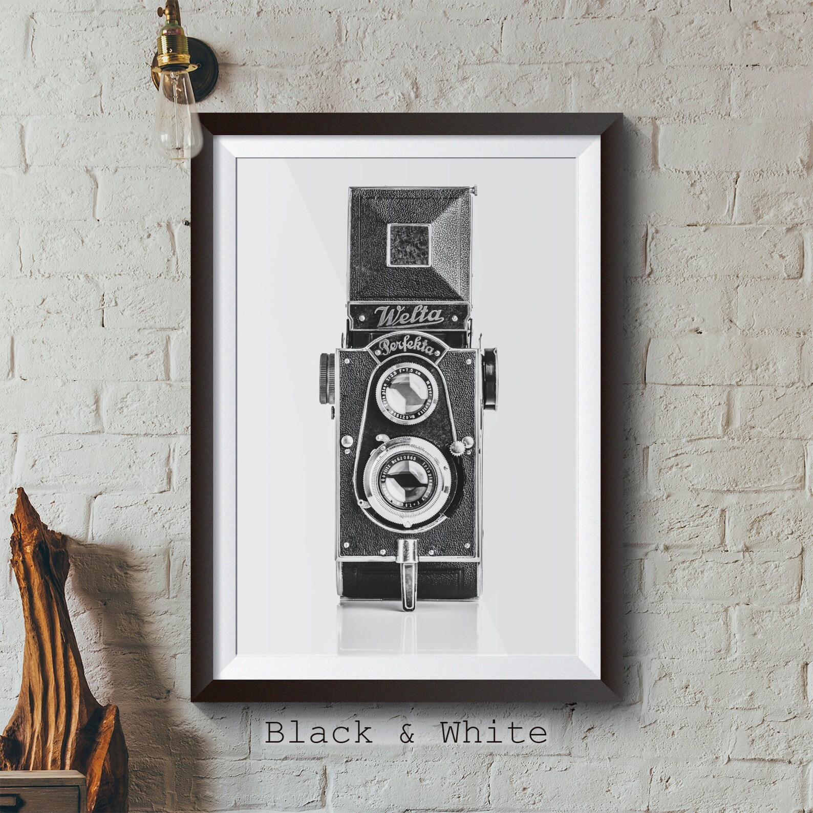 Kamera-Wand-Kunstdruck Welta Perfekta 1934 Fotografie | Etsy