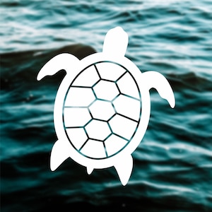 Turtle decal Hawaii decal Ocean decal Truck decal Surf decal Board decal Laptop decal Imac decal Macbook decal Ipad decal Tablet decal vinyl