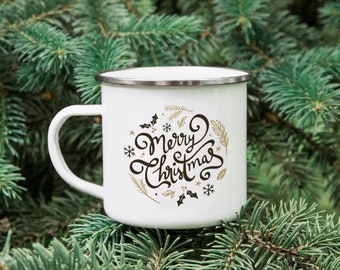 Christmas Gifts, Mug Personalized, Enamel Coffee Mug, Christmas Gifts Xmas, Gift For her, White Mug 12oz, Printed Mug, Personalized Gifts