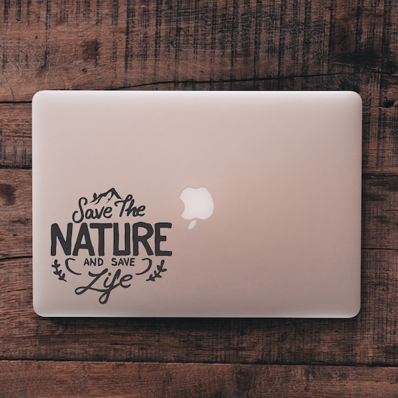 Custom Laptop Decal Laptop Quote MacBook Decal Tablet Stickers