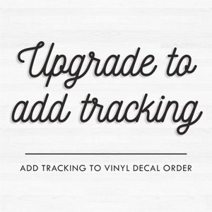 Upgradevolgorde om trackingnummer toe te voegen