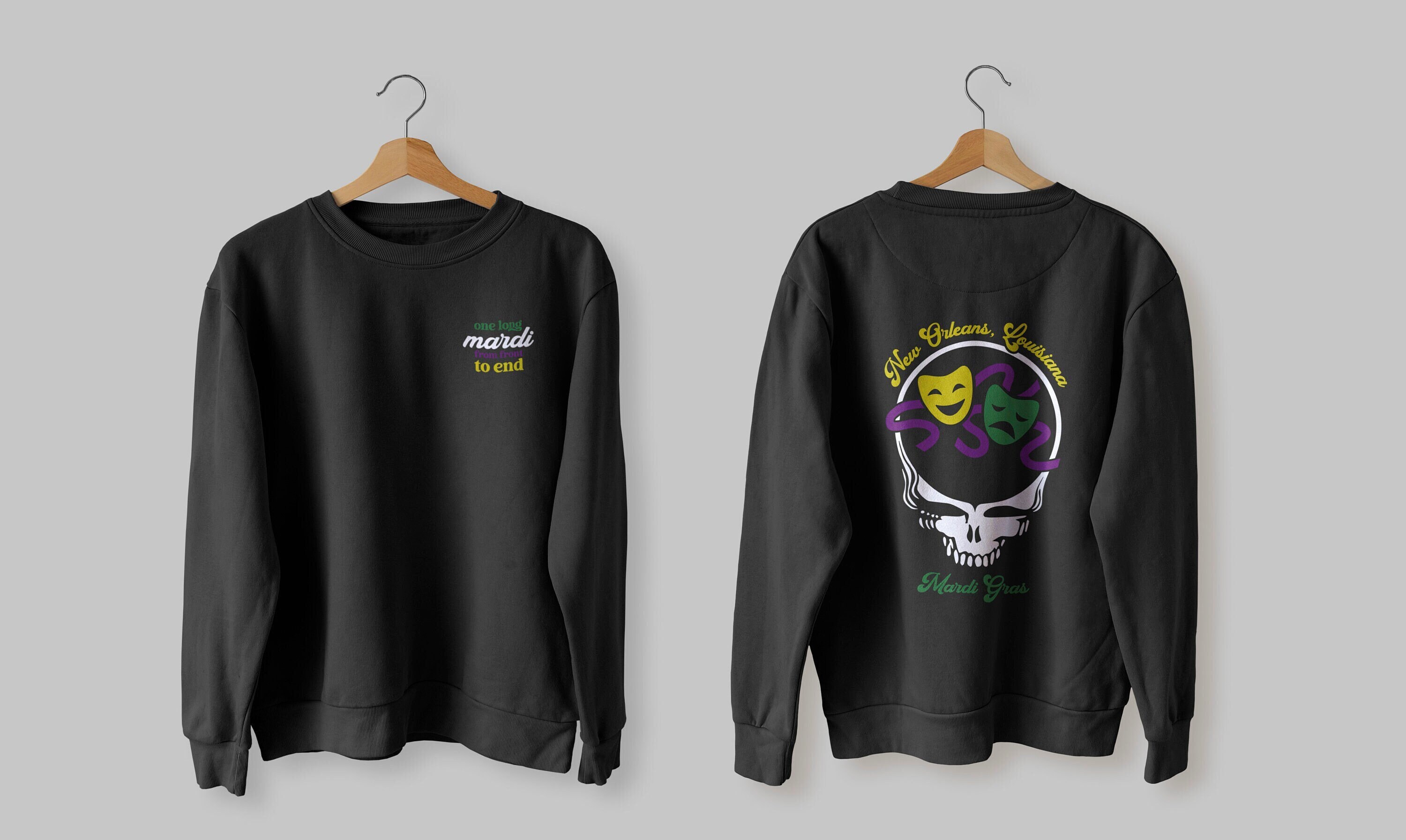 Grateful Dead X Mardi Gras Design - Etsy