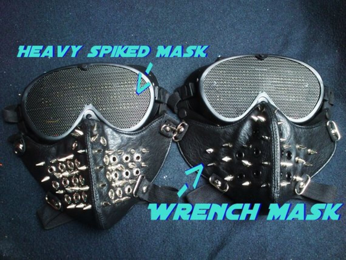Professional Wrench Mask with LED Matrix different designs Etsy