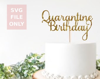 Download Half Birthday Svg File Only Cake Topper For Cricut And Etsy