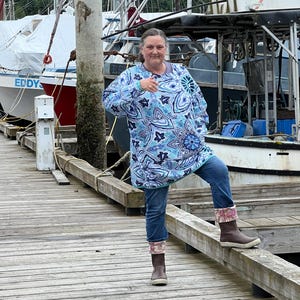 Tunic, size XL, quilted