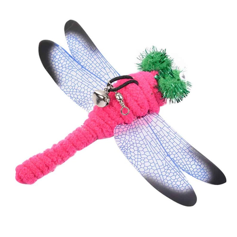 Dragonfly Fishing Rod Cat Teaser Toy BEST SELLER Etsy